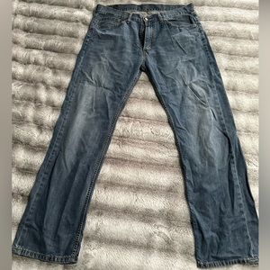 Levi 505 Regular Fit Denim Jeans 36/32